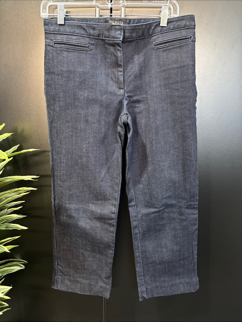 Talbots Signature Jean, High waist, front slit pockets